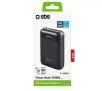 Powerbank SBS TEBB10000PD20RUK 10000mAh PD 20W Czarny