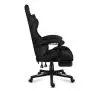 Fotel Huzaro Force 4.7 Carbon Mesh Gamingowy  do 140kg Tkanina Czarny