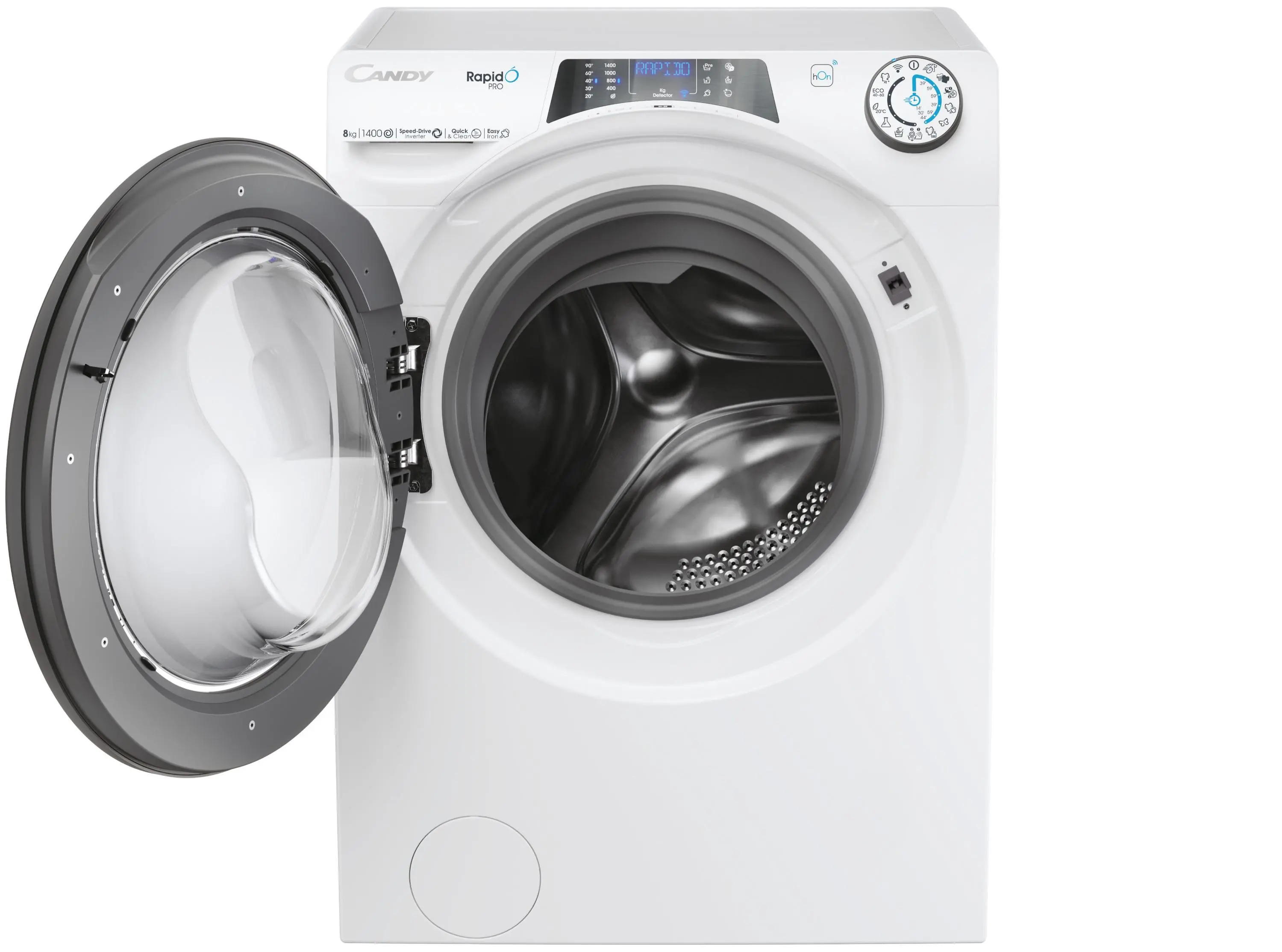 Pralka Candy RapidO Pro RP 486BWMR/1-S Slim 8kg 1400obr/min Zdalne sterowanie