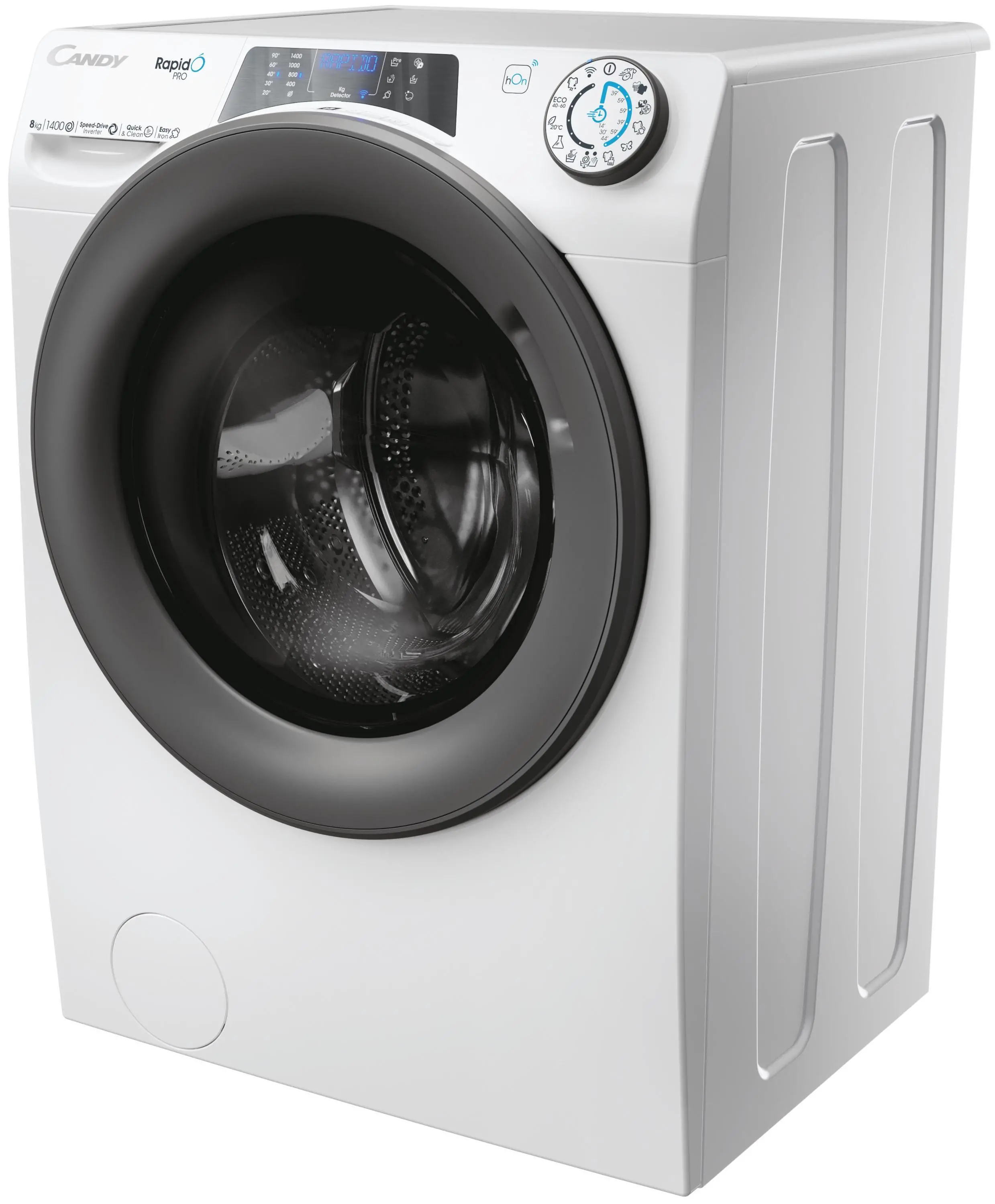 Pralka Candy RapidO Pro RP 486BWMR/1-S Slim 8kg 1400obr/min Zdalne sterowanie
