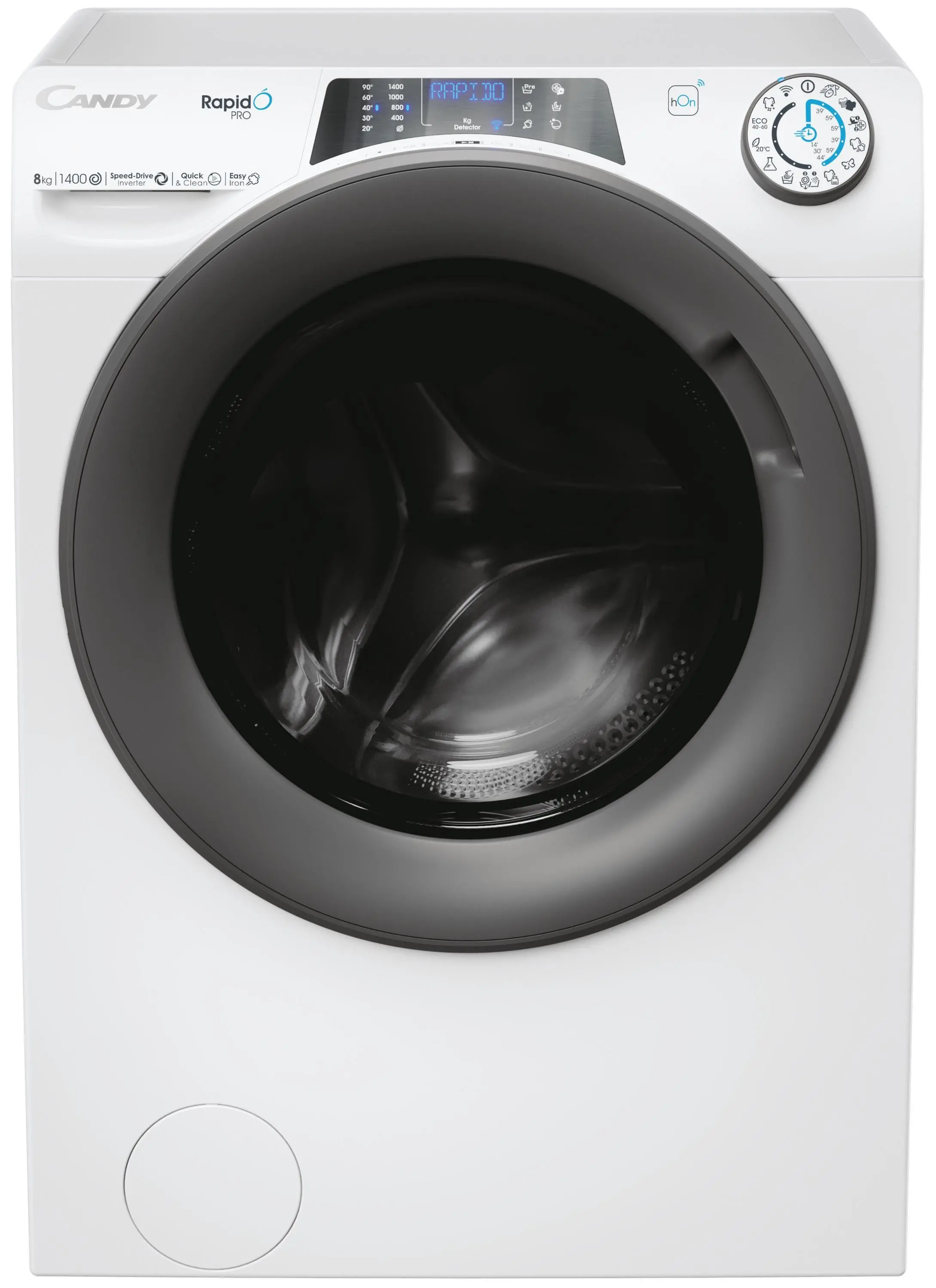 Pralka Candy RapidO Pro RP 486BWMR/1-S Slim 8kg 1400obr/min Zdalne sterowanie