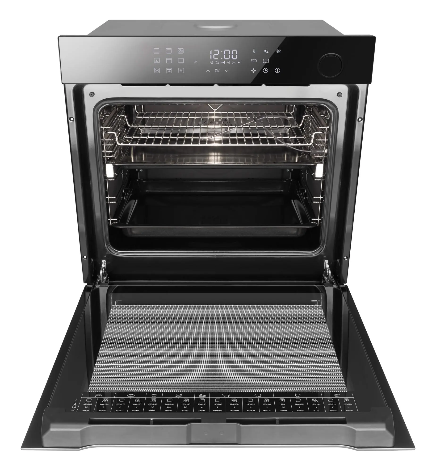 Piekarnik elektryczny parowy Amica ED97599BA+ X-Type Steam Termoobieg Termosonda Czarny