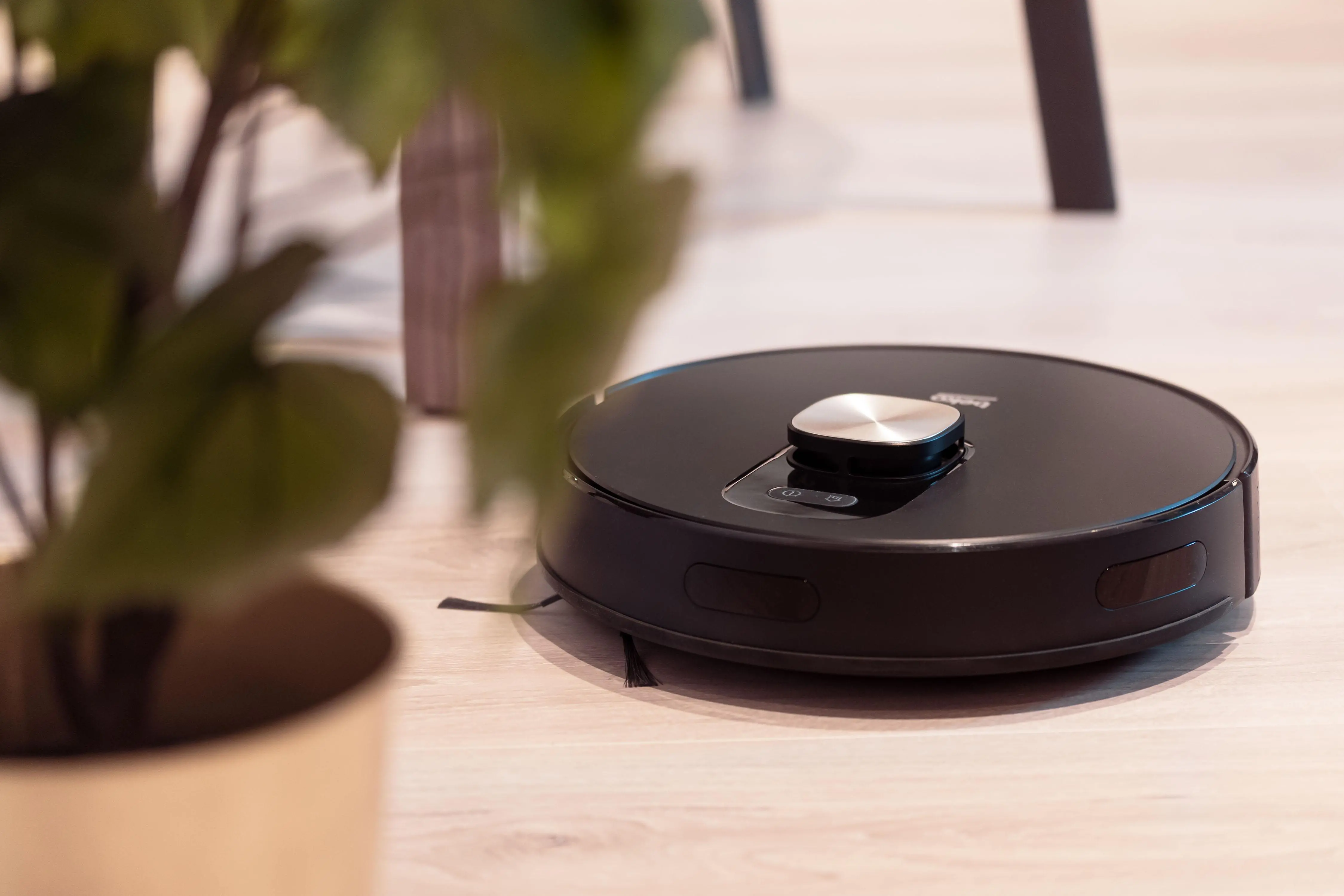 Robot sprzątający Beko RoboSmart VRR80214VB Funkcja mopowania Stacja oczyszczająca Tworzenie mapy pomieszczenia 65dB