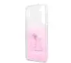 Etui Karl Lagerfeld Choupette Eat KLHCS22MCFNRCPI do Samsung Galaxy S22+ Różowy