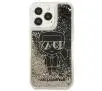 Etui Karl Lagerfeld Liquid Glitter Gatsby KLHCP13LLGGKBK do iPhone 13 Pro /13