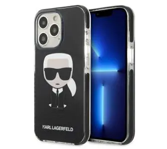 Etui Karl Lagerfeld Iconik Karl KLHCP13LTPEIKK do iPhone 13 Pro / 13