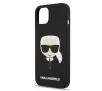 Etui Karl Lagerfeld Silicone Karl`s Head KLHCP13SSLKHBK do iPhone 13 mini
