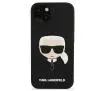 Etui Karl Lagerfeld Silicone Karl`s Head KLHCP13SSLKHBK do iPhone 13 mini