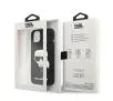 Etui Karl Lagerfeld Silicone Karl`s Head KLHCP13SSLKHBK do iPhone 13 mini