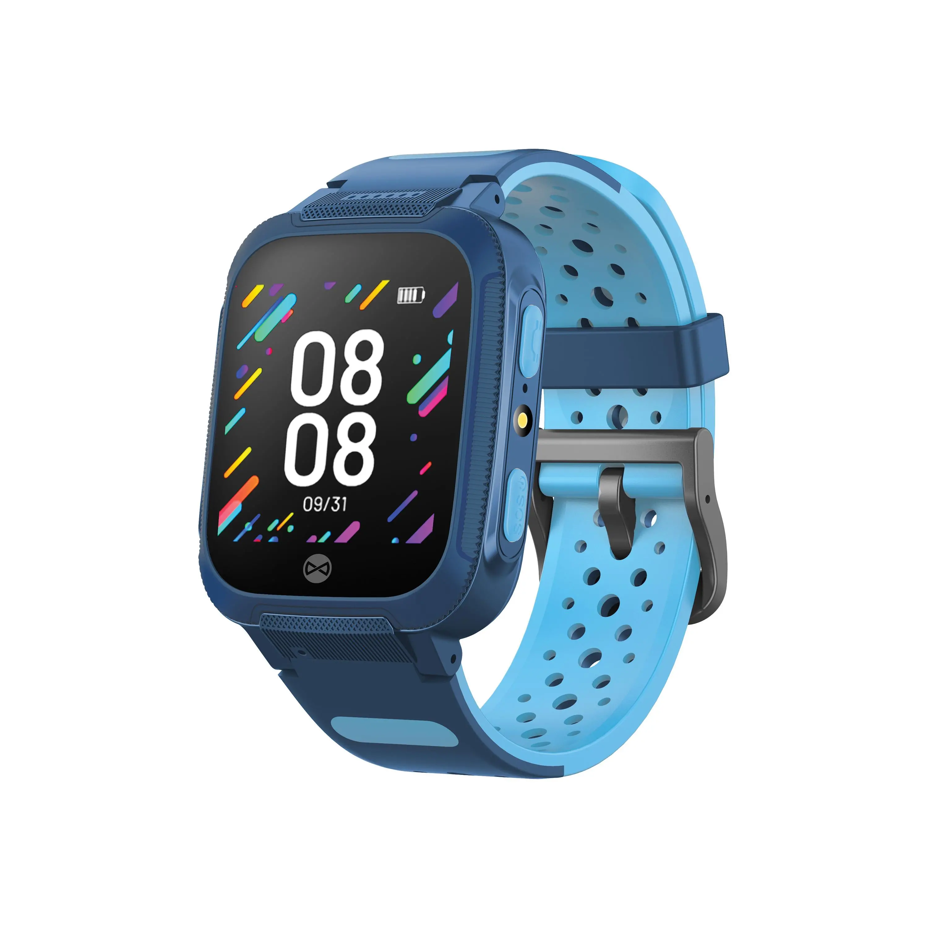 Smartwatch Forever Kids FindMe2 KW-210 45mm GPS Niebieski