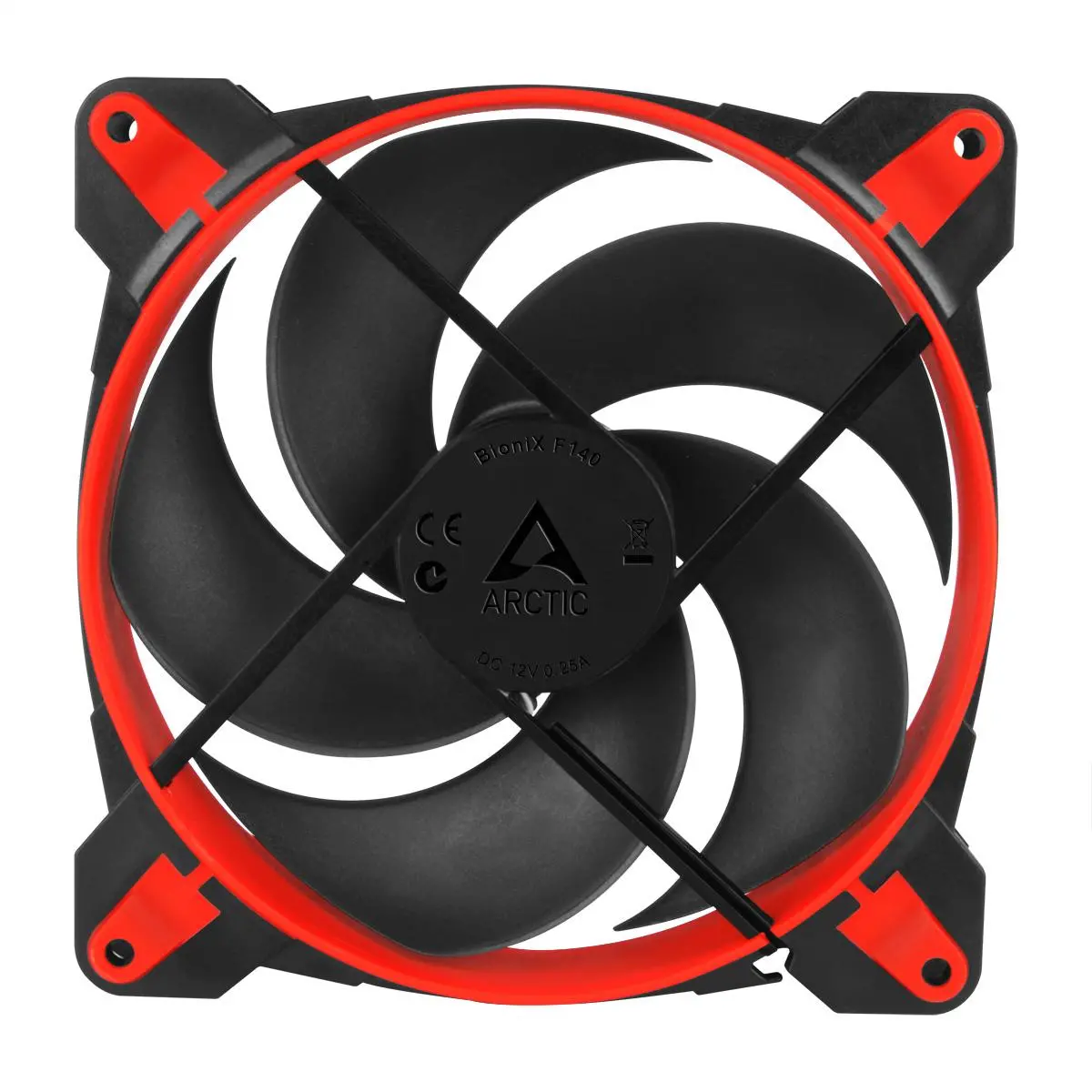 Wentylator Arctic BioniX P140 PWM PST 140mm Czerwony