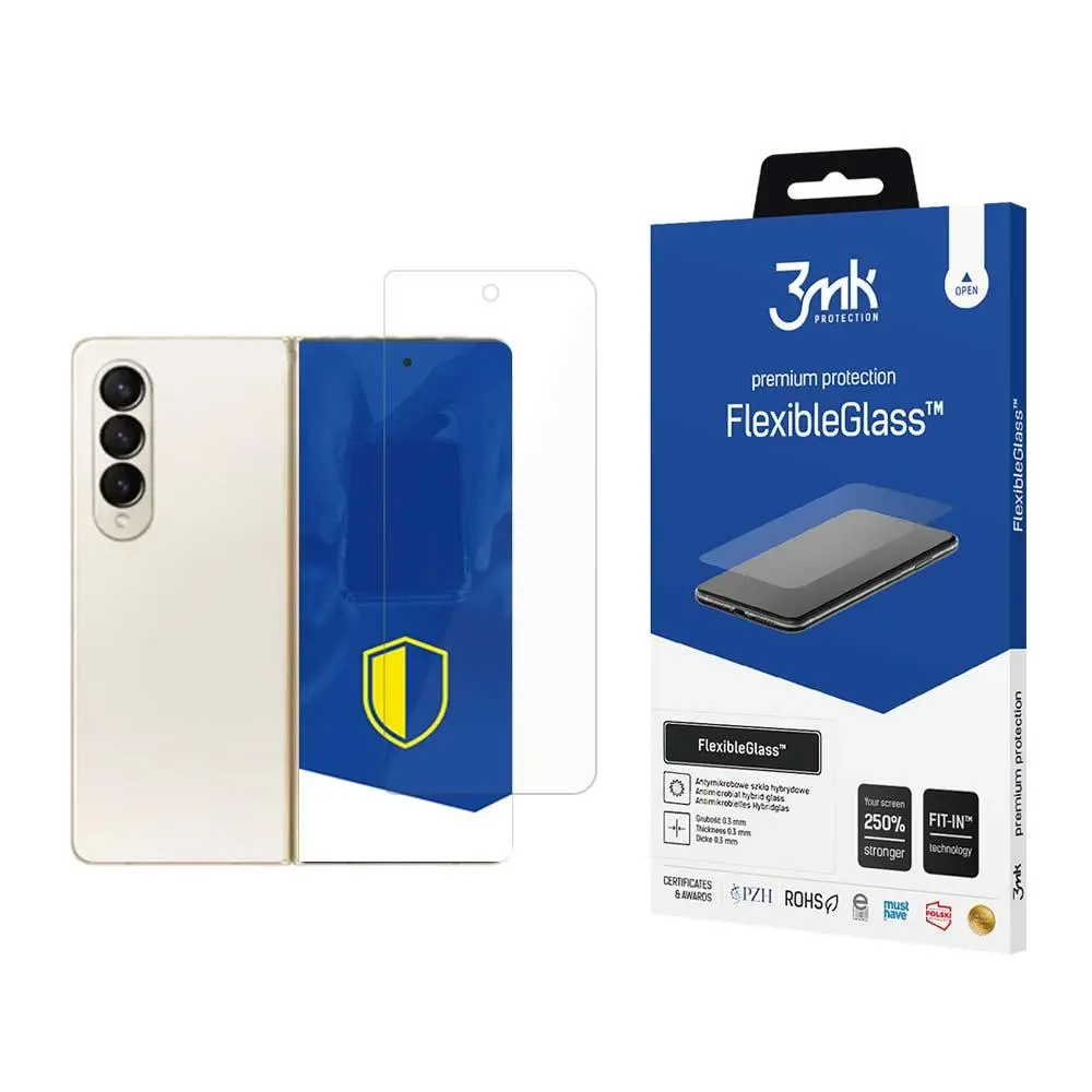 Szkło hybrydowe 3mk FlexibleGlass do Samsung Galaxy Z Fold4 (Front)