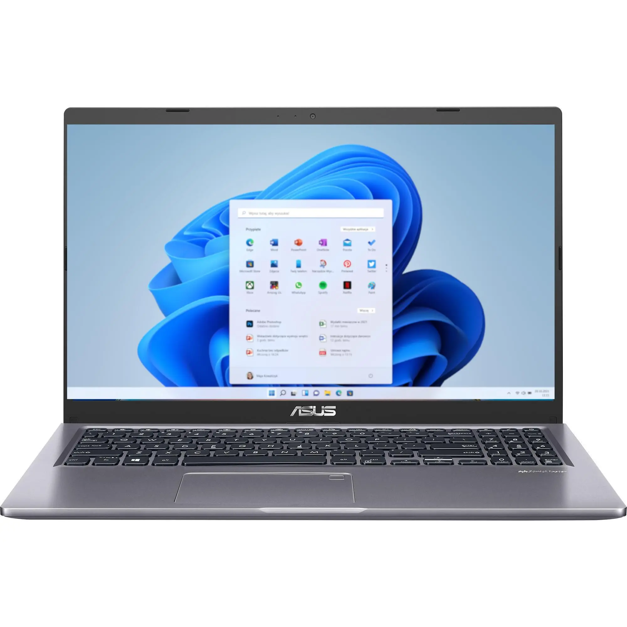 Laptop ASUS X515EA-BQ1222W 15,6" i3-1115G4 8GB RAM 512GB Dysk SSD Win11 Szary