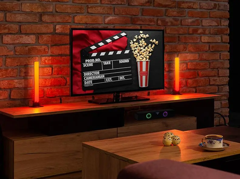Lampa pierścieniowa Tracer Smart Desk RGB Tuya App