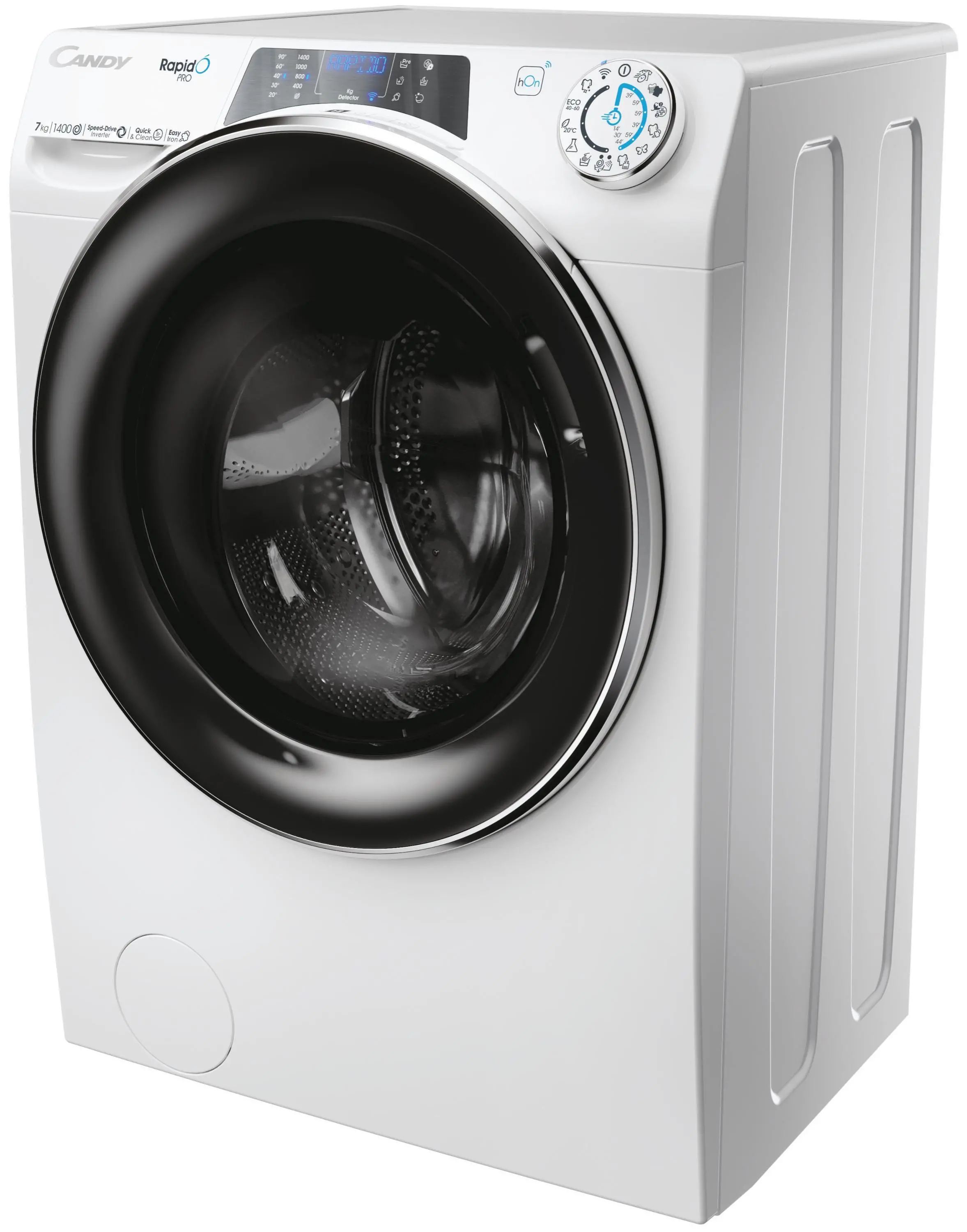 Pralka Candy RapidO Pro RP4 476BWMBC/1-S Slim 7kg 1400obr/min Zdalne sterowanie