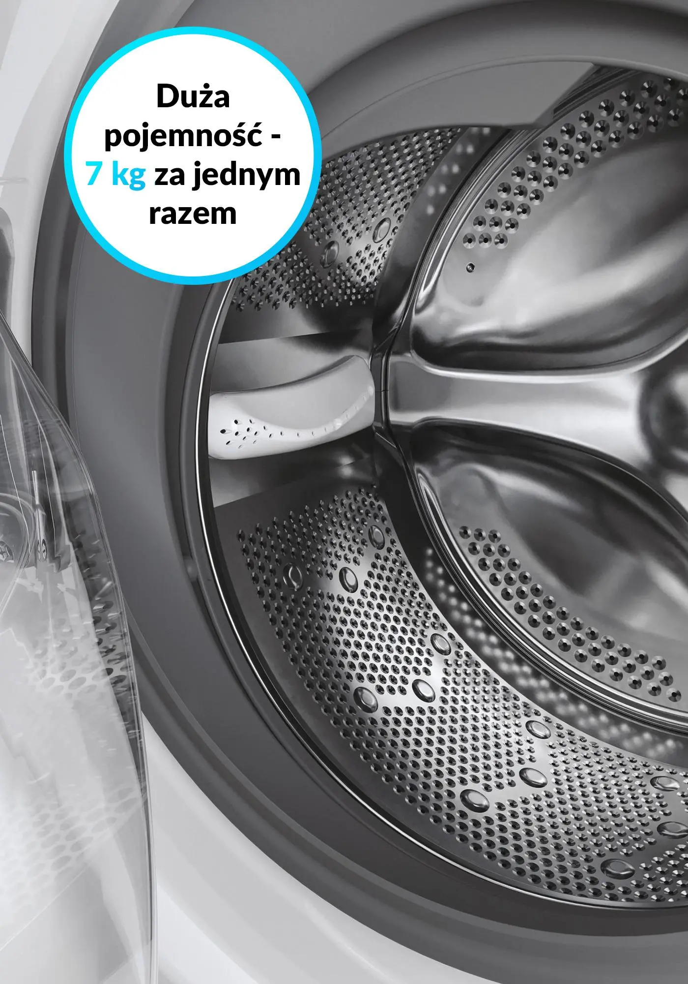 Pralka Candy RapidO Pro RP4 476BWMBC/1-S Slim 7kg 1400obr/min Zdalne sterowanie