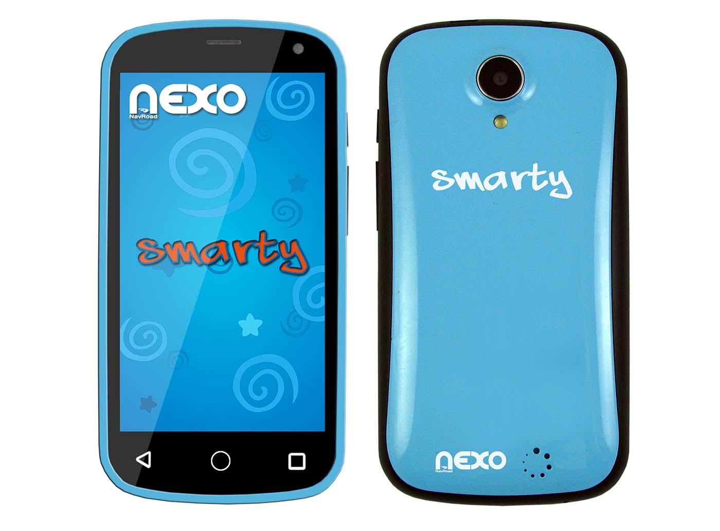 Smartfon NavRoad NEXO smarty (niebieski)