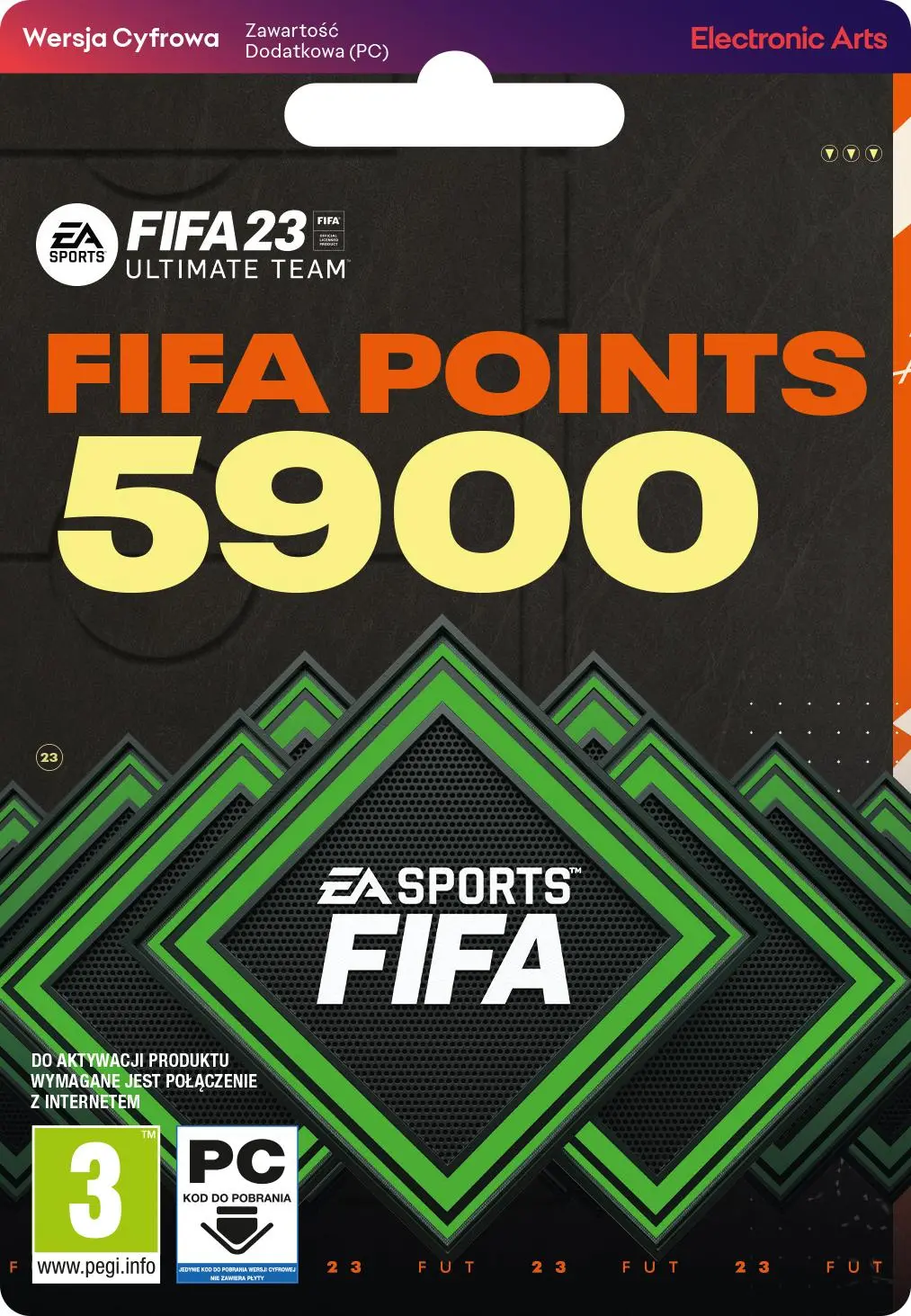 FIFA 23 5900 Punktów [kod aktywacyjny]  PC