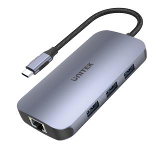 Stacja dokująca Unitek N9+ D1071A, USB-C, HDMI, czytnik kart, PD 100W