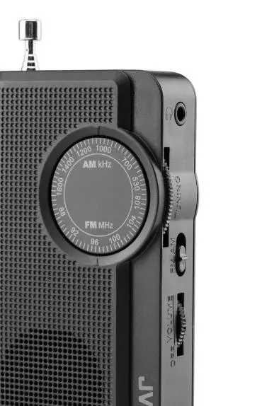 Radioodbiornik JVC RA-E311B Radio FM Czarny