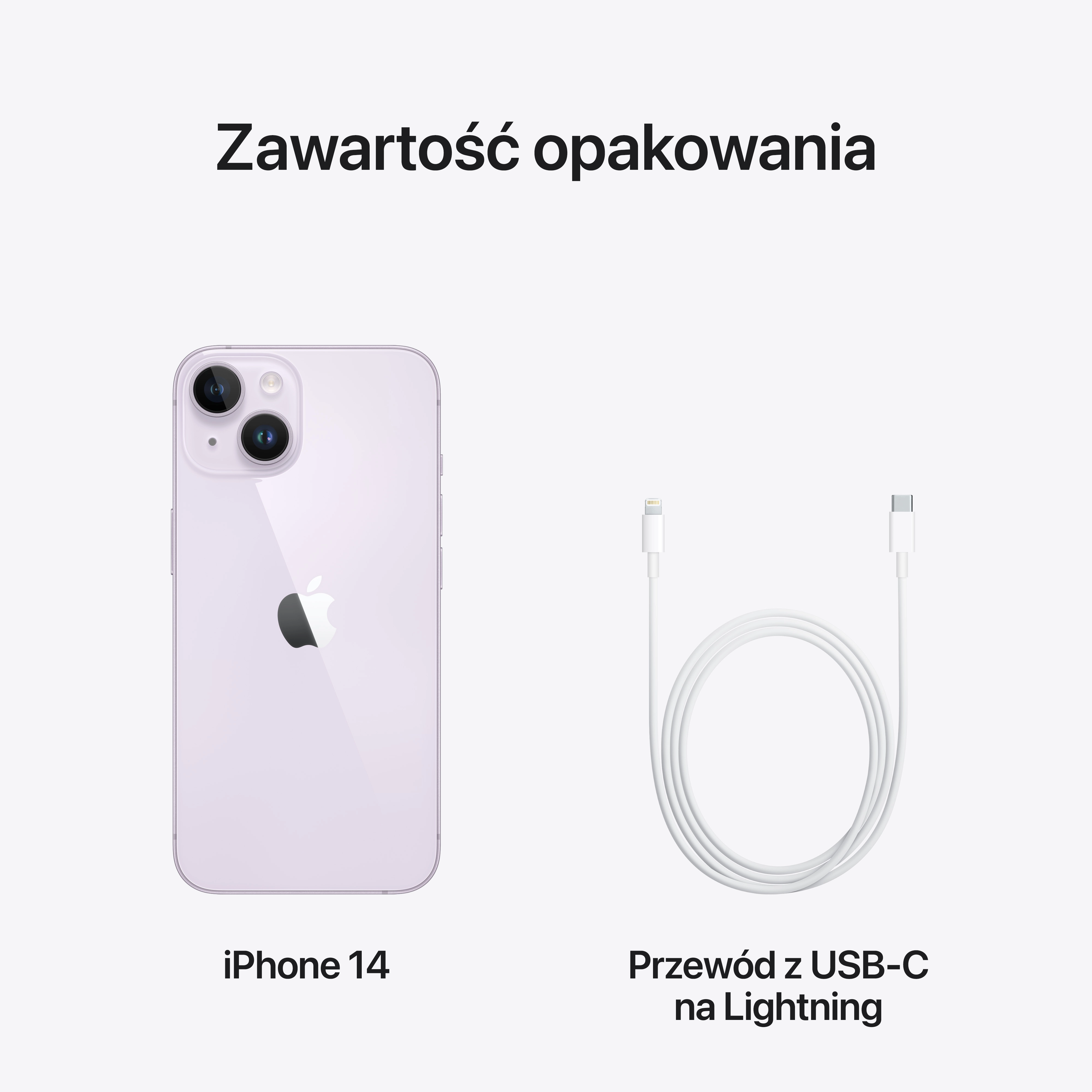 Apple iPhone 14 128GB 6,1" 12Mpix Fioletowy