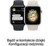 Smartwatch Apple Watch SE 2gen GPS  Cellular 40mm koperta z aluminium Księżycowa poświata pasek sportowy Księżycowa poświata