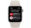 Smartwatch Apple Watch SE 2gen GPS  Cellular 40mm koperta z aluminium Księżycowa poświata pasek sportowy Księżycowa poświata