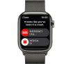 Smartwatch Apple Watch Series 8 GPS - Cellular 45mm koperta ze stali nierdzewnej grafit - bransoletka mediolańska grafit