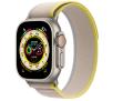 Smartwatch Apple Watch Ultra GPS - Cellular 49mm koperta tytanowa - opaska Trail rozmiar S/M żółto-beżowy