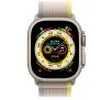 Smartwatch Apple Watch Ultra GPS - Cellular 49mm koperta tytanowa - opaska Trail rozmiar S/M żółto-beżowy