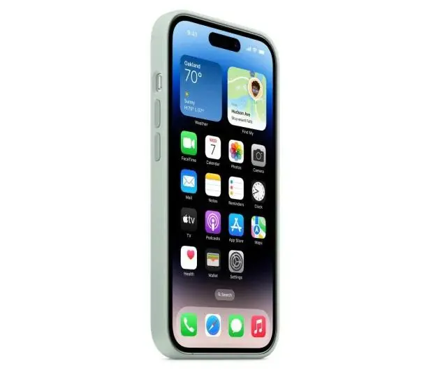 Etui Apple silikonowe z MagSafe do iPhone 14 Pro Max Agawa