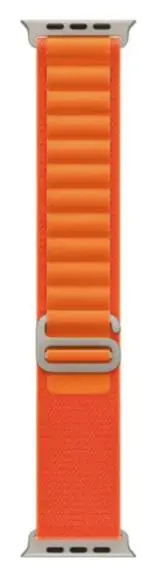 Opaska Apple Alpine w kolorze pomarańczowym do koperty 49 mm L