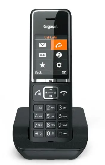 Telefon Gigaset Comfort 550 Czarny
