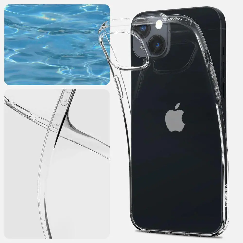 Etui Spigen Liquid Crystal do iPhone 14 Plus crystal clear