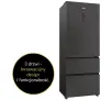 Lodówka Haier Seria 5 HTR5719ENPT Pełny No Frost 190cm Komora świeżości Czarny łupkowy