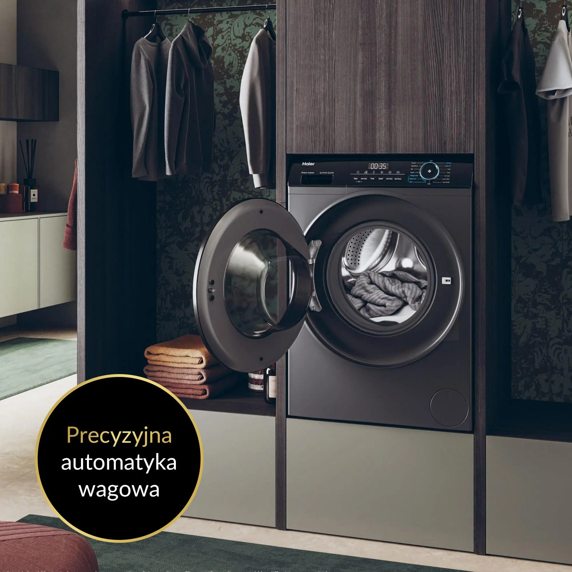 Pralka Haier I-Pro 3 HW90-B14939S8-S 9kg 1400obr/min