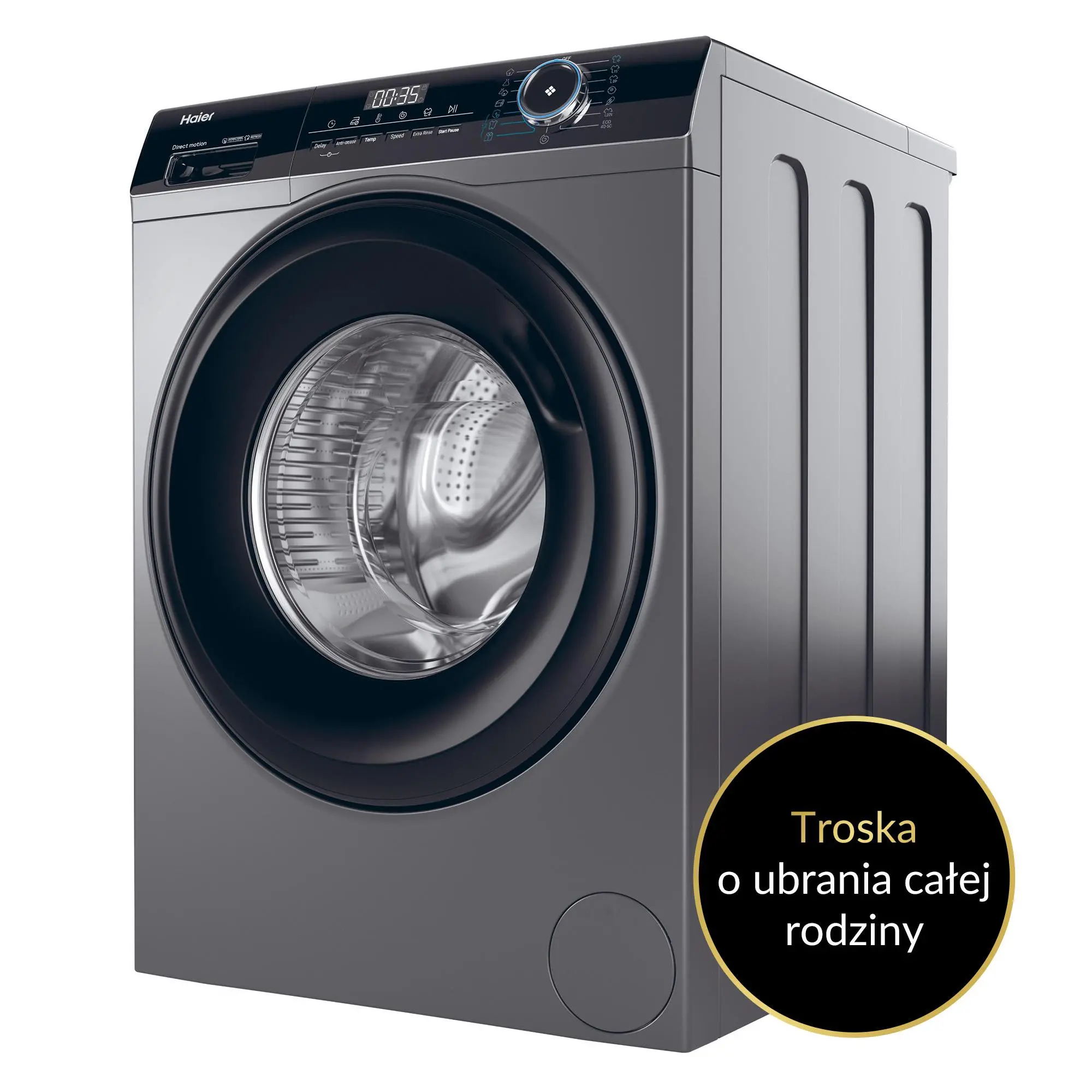 Pralka Haier I-Pro 3 HW90-B14939S8-S 9kg 1400obr/min