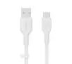 Kabel Belkin CAB008BT2MWH BoostCharge USB-C do USB-A 2m Biały