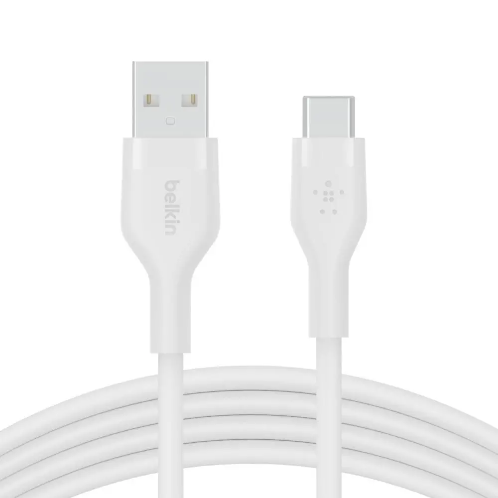 Kabel Belkin CAB008BT2MWH BoostCharge USB-C do USB-A 2m Biały