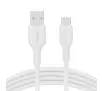 Kabel Belkin CAB008BT2MWH BoostCharge USB-C do USB-A 2m Biały