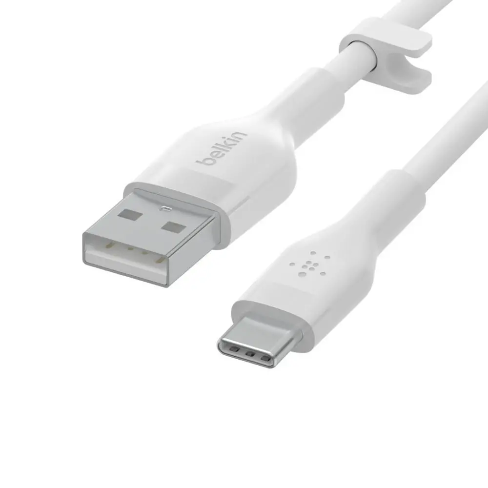 Kabel Belkin CAB008BT2MWH BoostCharge USB-C do USB-A 2m Biały