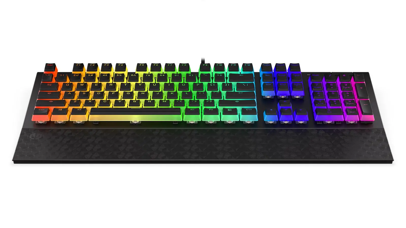 Klawiatura mechaniczna Endorfy Omnis Pudding Blue Kailh Blue RGB Czarny