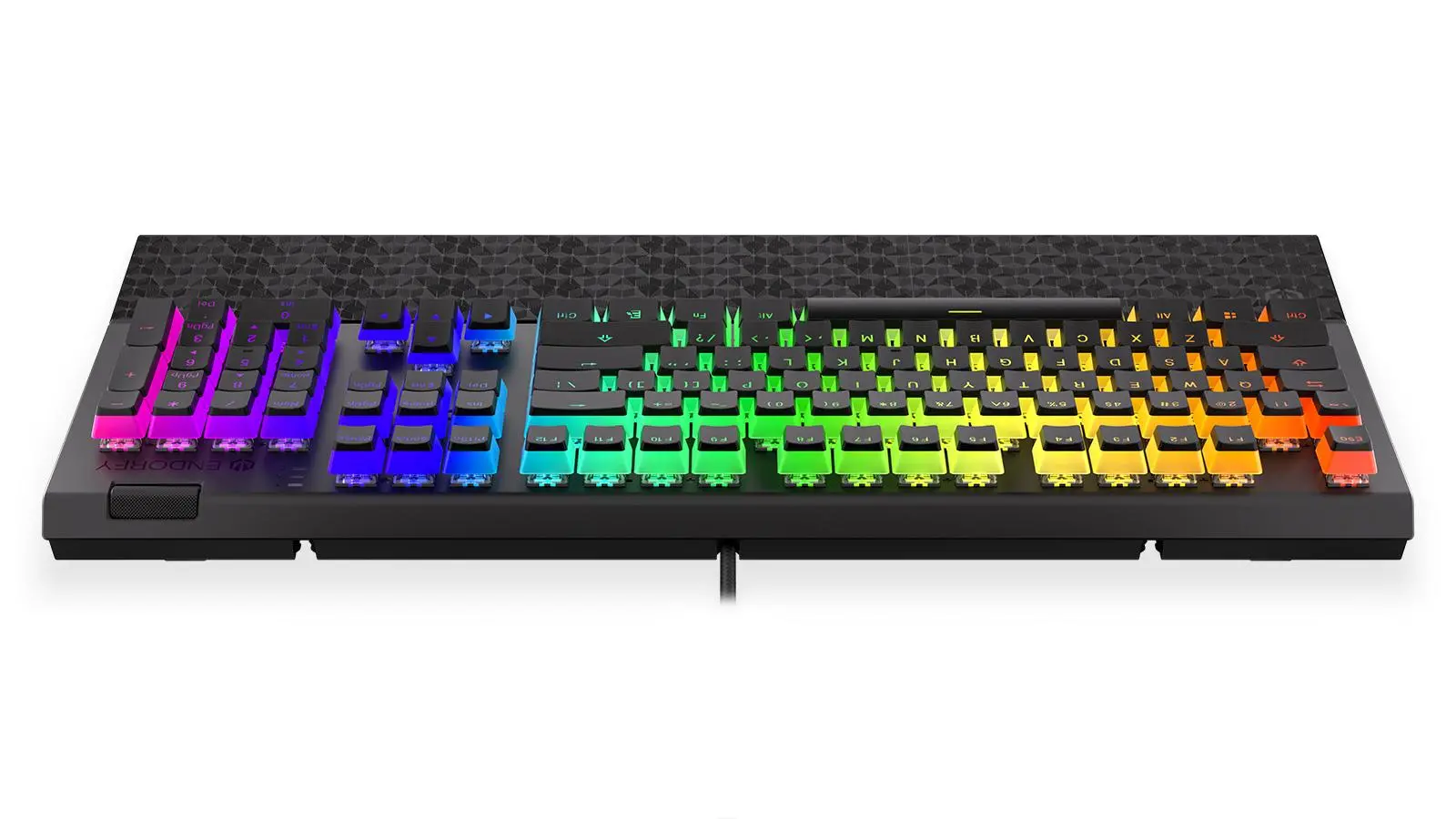 Klawiatura mechaniczna Endorfy Omnis Pudding Blue Kailh Blue RGB Czarny