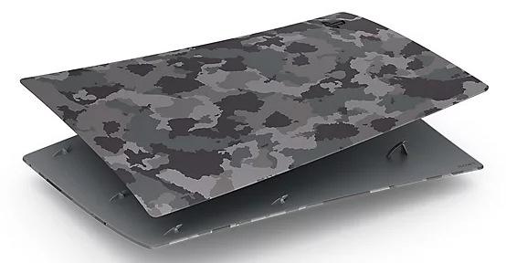 Panele Sony Sony PlayStation 5 Digital Cover Plate Grey camo