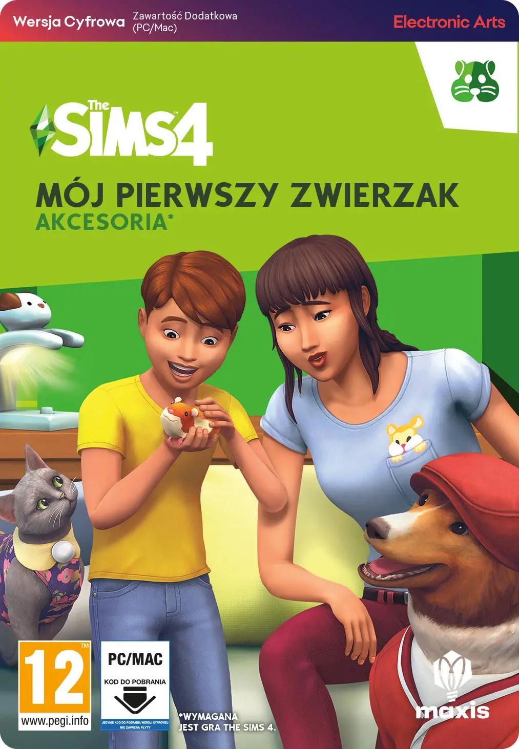The Sims 4 Mój Pierwszy Zwierzak Akcesoria [kod aktywacyjny] PC