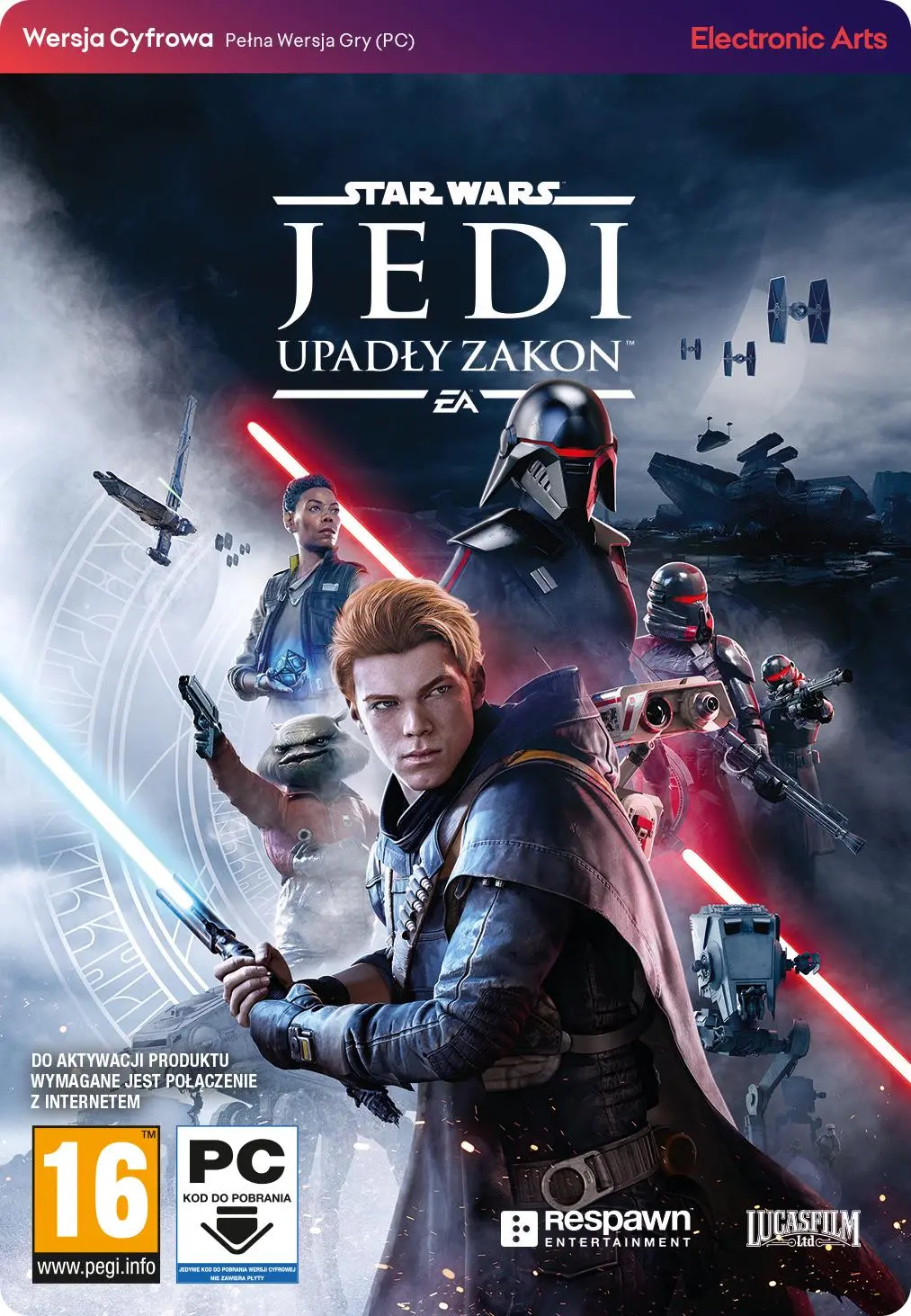 Star Wars Jedi Upadły Zakon [kod aktywacyjny] Gra na PC