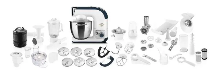 ETA Gratus Vital II 002890092 1200W Maszynka do mielenia Wyciskarka do owoców Przystawka do lodów Rozdrabniacz