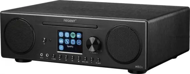 Radioodbiornik Ferguson Regent i450s Radio FM DAB+ Internetowe Spotify Connect Bluetooth CD Player Czarny