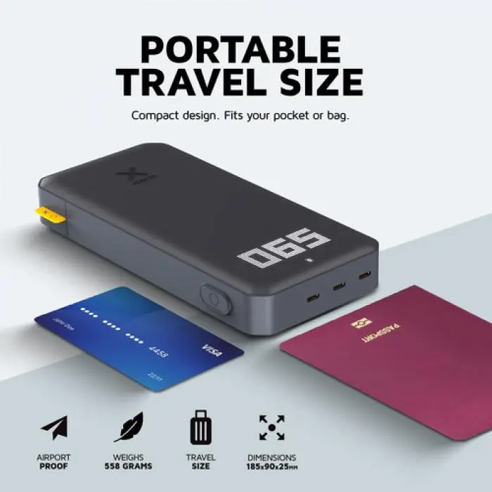 Powerbank Xtorm XB401 Titan 24000mAh 60W Szary