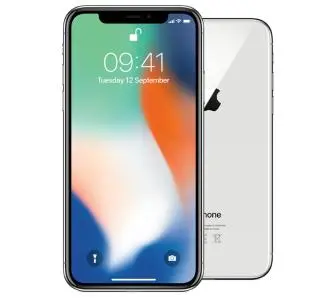 Smartfon Apple iPhone X 64GB (srebrny) Odnowiony Refurbed